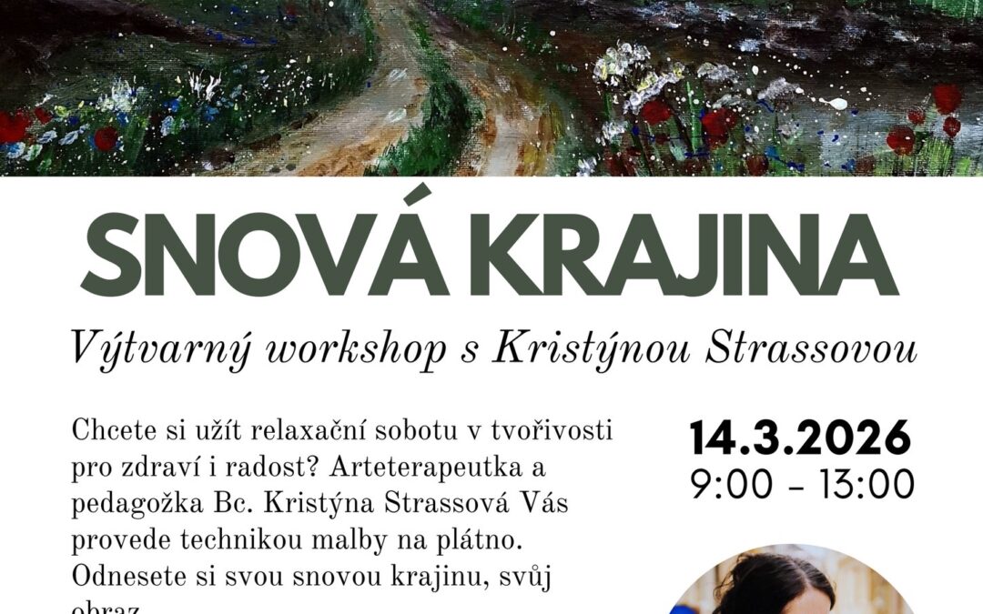 Sobotní výtvarný workshop 14. března 2026 Sezimovo ústí